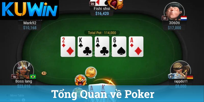 Tong Quan ve Poker Tổng Quan Poker Kuwin
